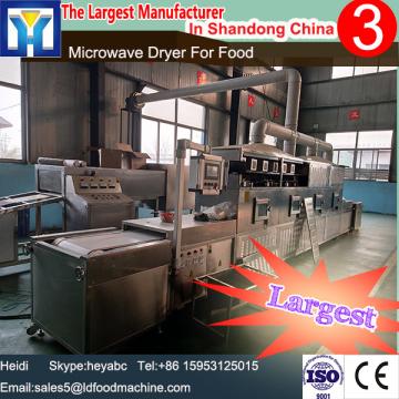 Continuous conveyor tunnel type microwave meat /beef bone dryer machine
