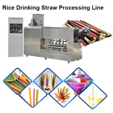 Disposable rice make wheat Straw Biodegradable new material edible straws equipment