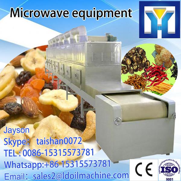 Industrial big capacity microwave dryer and sterilization machine for soybeans with CE certification #4 image